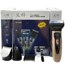 ماشین اصلاح سه کاره شیور و خطزن و موزن بینی مدل YK 7620