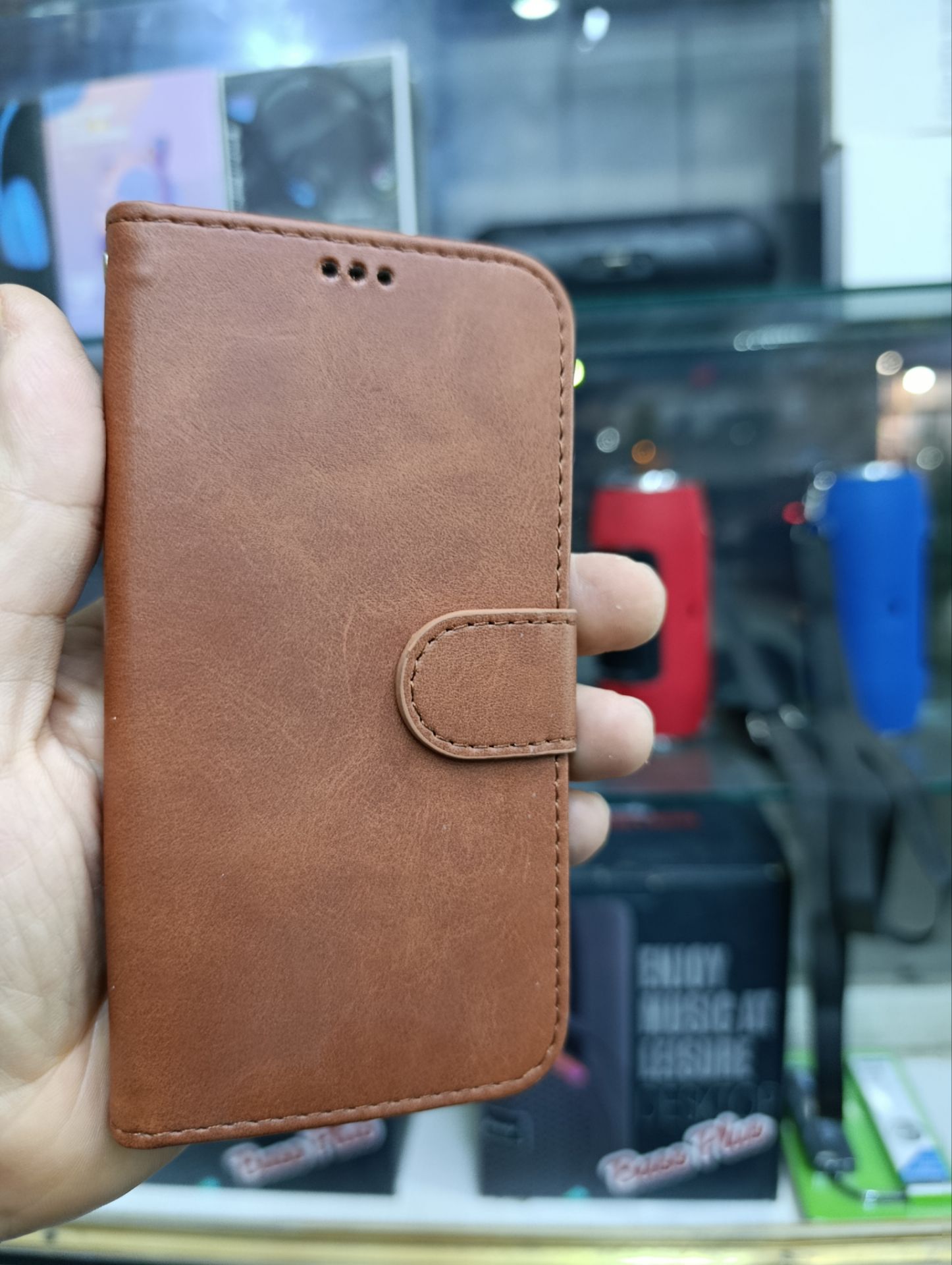 کیف کلاسوری برای گوشی A2 CORE کیف اهنربایی