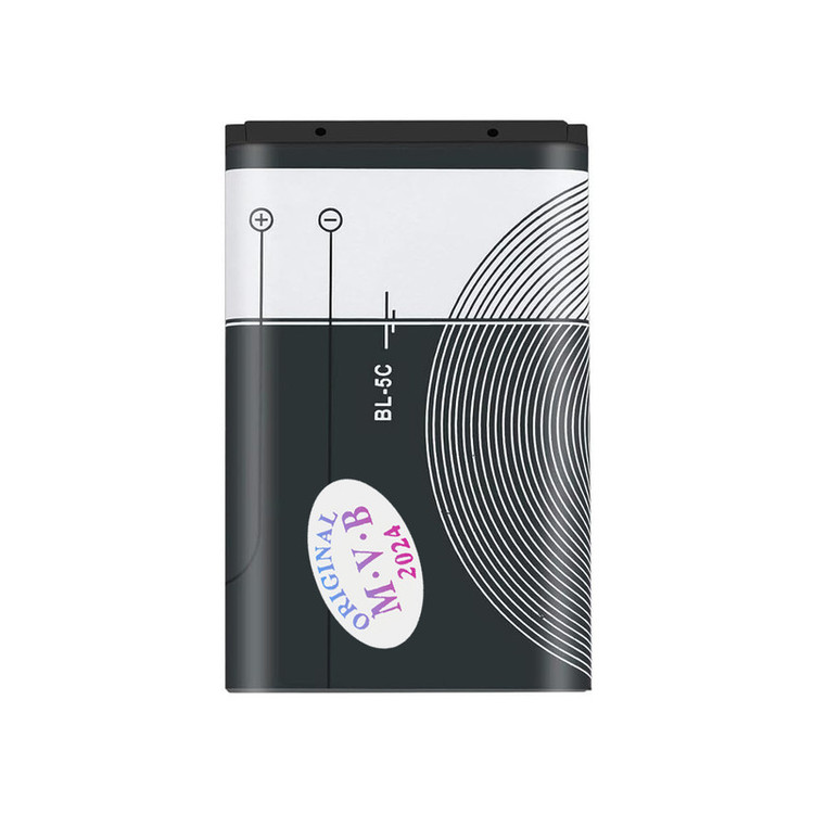 باتری موبایل  مدل BL-5C ظرفیت 1020 میلی آمپر ساعت مناسب برای گوشی موبایل نوکیا 105 / 106 / 107 / 1200 / 1280